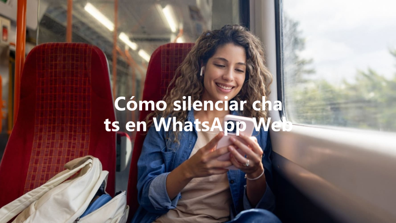 Cómo silenciar chats en WhatsApp Web 三